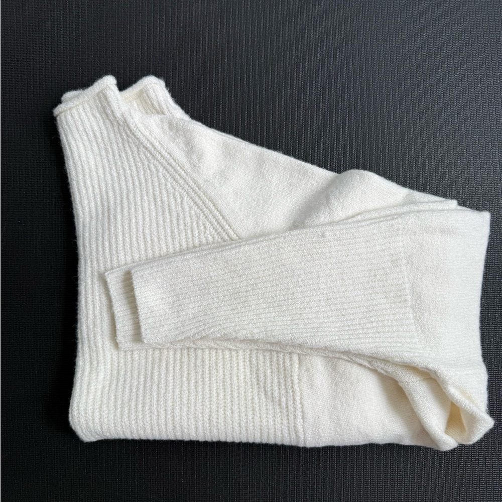 Able Ivory Knit Sweater